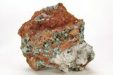 Fibrous Aurichalcite, Hemimorphite, & Calcite Association -Mexico #215005-1